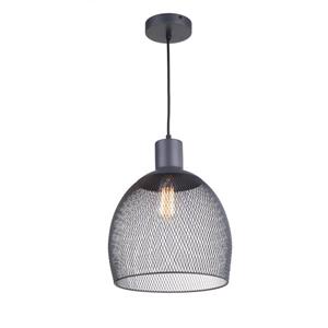 Whitfield Lighting Alec 1-Light Pendant - 14-in - Ebony Bronze
