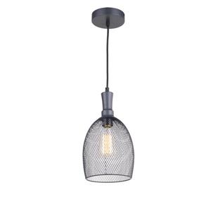 Luminaire suspendu à 1 lumière Alec de Whitfield, 12,2 po, gris industriel