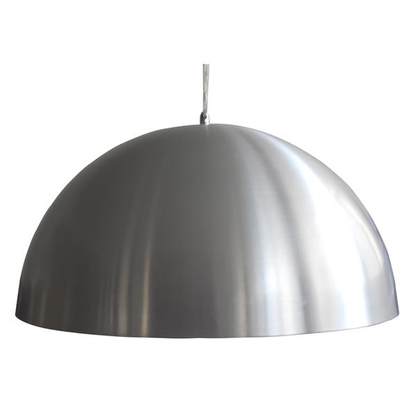 Luminaire suspendue Whitfield à 1 lumière, 12.75 po x 24 po, acier