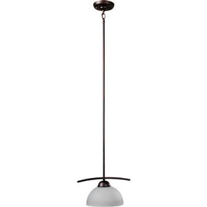 Luminaire suspendue Whitfield à 1 lumière, 10 po x 12 po, café