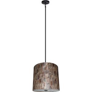 Whitfield Lighting 5-Light Chandelier with Shade - 20-in x 22-in - Brown