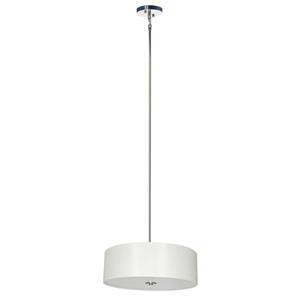 Whitfield Lighting 4-Light Chandelier with Shade - 7-in x 22-in - Belvedere Cream