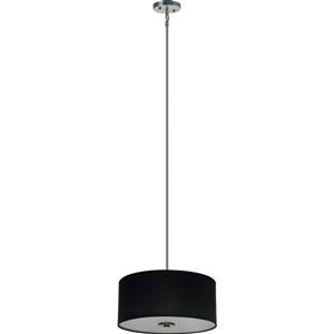 Whitfield Lighting Modena 3-Light Chandelier - 7-in x 16-in - Black