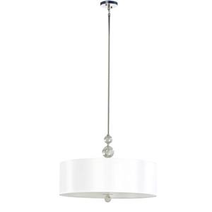 Whitfield Lighting Charlotte 4-Light Chandelier - 15-in x 22-in - Chrome