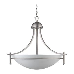Whitfield Lighting Kelsey 3-Light Chandelier - 20-in x 22-in - Pewter