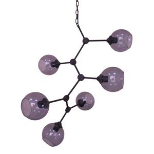 Whitfield Lighting Jane Chandelier - 6 Lights - 34-in - Ebony Bronze