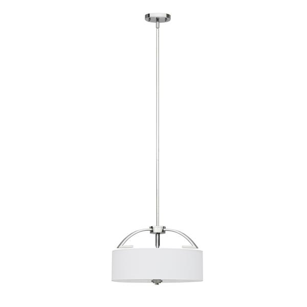 Luminaire suspendu Rainn de Whitfield, 3 lumières, 10 po, chrome poli