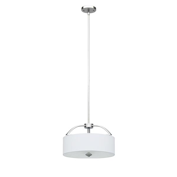 Luminaire suspendu Rainn de Whitfield, 3 lumières, 10 po, chrome poli