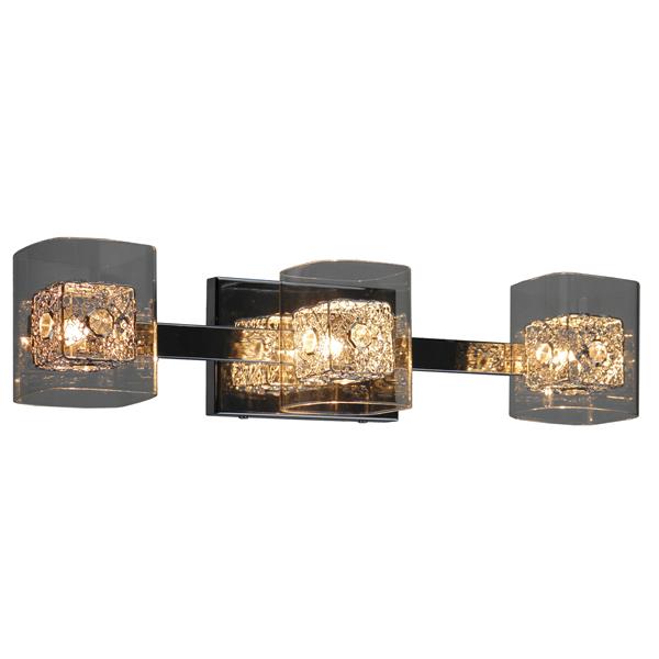 Whitfield Lighting Bathroom Vanity Light - 3 Lights - 4.75-in x 22.9-in - Chrome