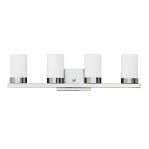 Whitfield Lighting Wall Mount Vanity Light - 4 Lights - 27.8-in - Chrome