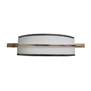 Luminaire mural Whitfield, 2 lumières, 22 po, chrome poli