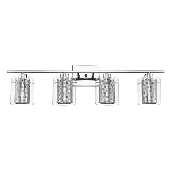 Whitfield Lighting Wall Mount Vanity Light - 4 Lights - 32.5-in - Chrome