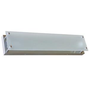 Whitfield Lighting Bathroom Vanity LED Light - 1 Light - 27-in - Satin Steel