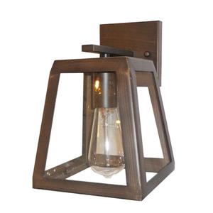 Whitfield Lighting Moira Wall Sconce - 1 Light - 7-in x 10.5-in - Bronze