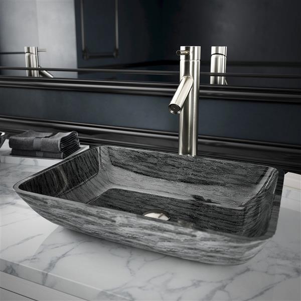 Vigo Dior Vessel Bathroom Faucet In Brushed Nickel Vg03003bn Rona - Best Polished Nickel Bathroom Faucets