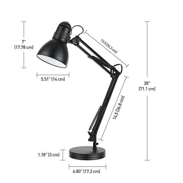 Architect Desk Lamp 28 Black