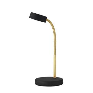 Globe Electric LED Desk Lamp - 3.85-in - Metal - Black