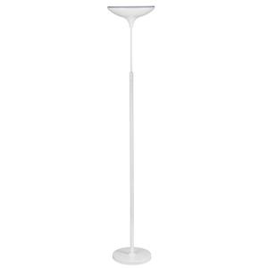 Globe Electric Torchiere Floor Lamp - 70.9" - Metal - White