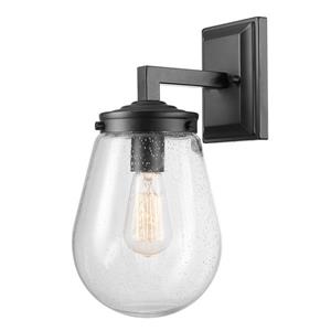Globe Electric Winston Wall Sconce - 14.3" - Metal - Black