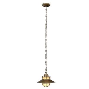 Globe Electric Liam Outdoor Pendant Light - 46.42-in - Bronze