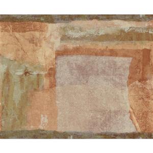 Chesapeake Wallpaper Border -15' x 8" - Abstract Design - Multicolour