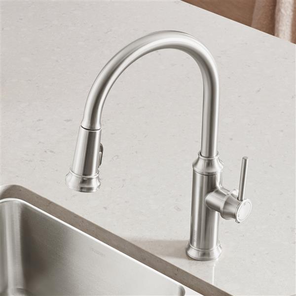 BLANCO Empressa Pull-Down Kitchen Faucet -S. Steel