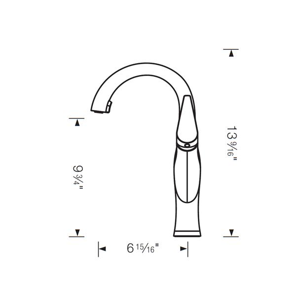 BLANCO Artona Pull-Down Faucet - Chrome
