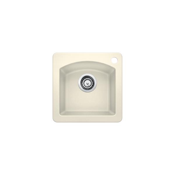 Blanco Diamond Mini Drop-In Sink - Biscuit 402137 | RONA