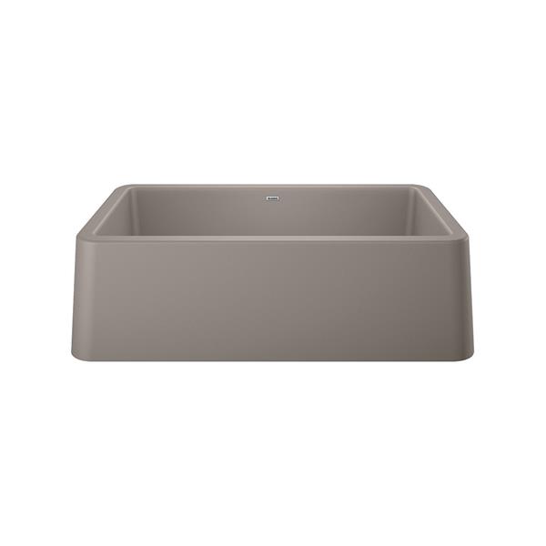 BLANCO Ikon Farmhouse Kitchen Sink - 33-in - Truffle