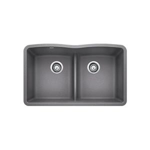 BLANCO Diamond Low Divide Sink - Grey