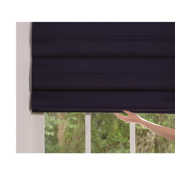 allen + roth Blackout Roman Shade - 71-in X 72-in - Midnight Blue