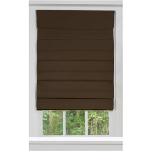 allen + roth Blackout Roman Shade 58 X 72-in Cocoa