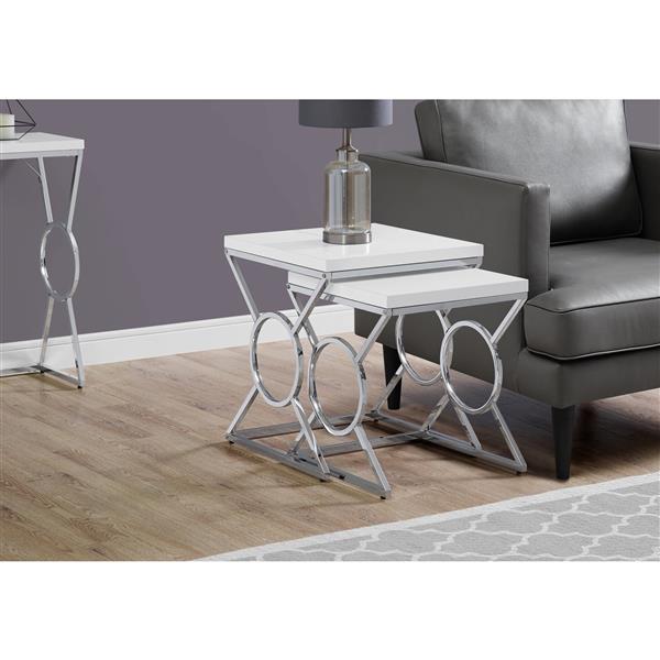 MONARCH SPECIALTIES Monarch Accent Tables 19.75in x 22.75in