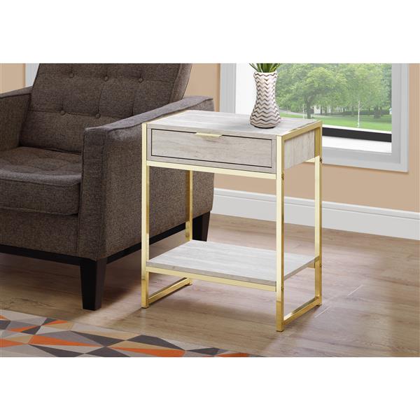 MONARCH SPECIALTIES Monarch Accent Table 12.75in x 23.75in
