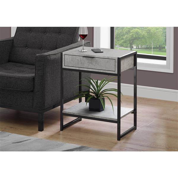MONARCH SPECIALTIES Monarch Accent Table 12.75in x 23.75in