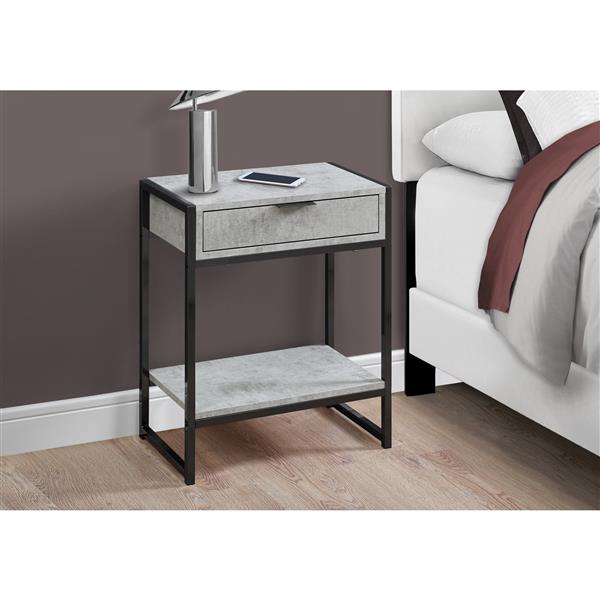 MONARCH SPECIALTIES Monarch Accent Table 12.75in x 23.75in