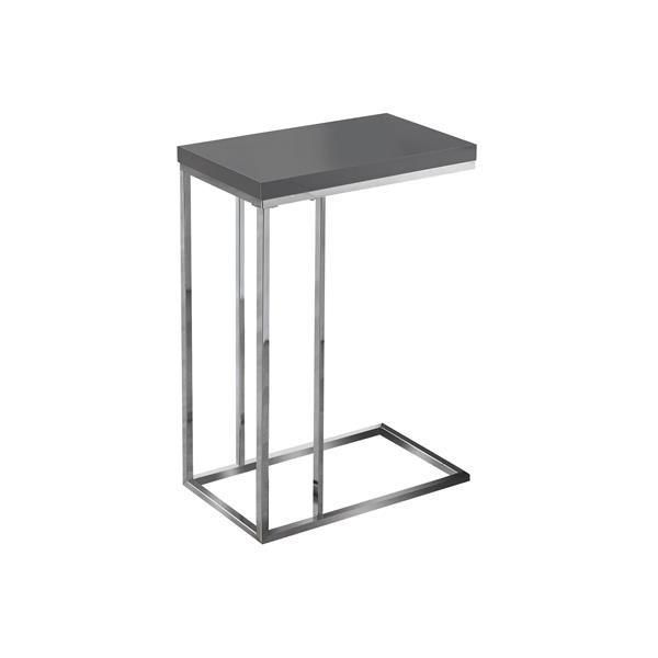 Monarch Accent Table - 25.25-in - Gray