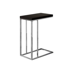 Table d'appoint, 18,25 po x 25,25 po, composite, cappuccino