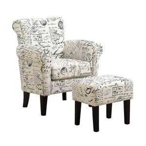 Fauteuils d"appoint, 28,5" x 35,5", polyester, beige, 2 mcx