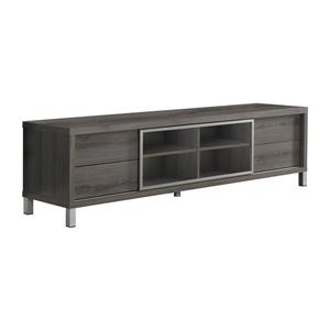 Monarch TV Stand - 71-in x 19.75-in - Composite - Dark Taupe