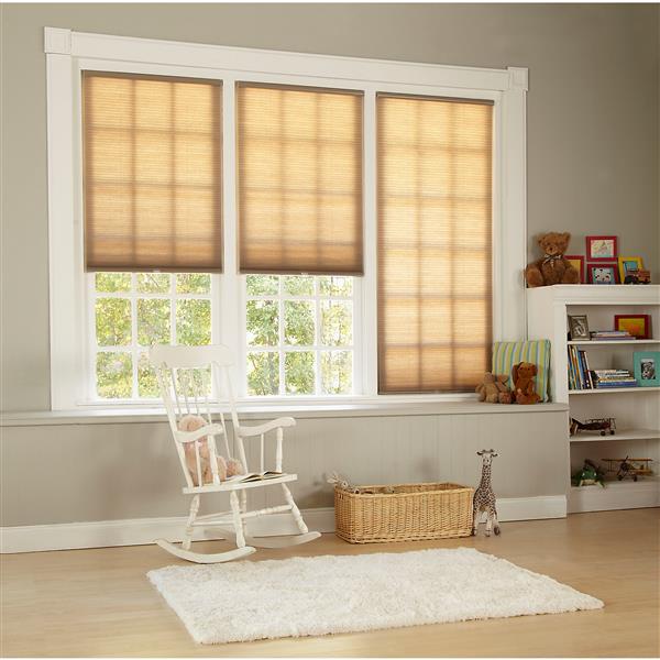 allen + roth Light Filtering Shade - 33-in x 72-in - Polyester - Linen