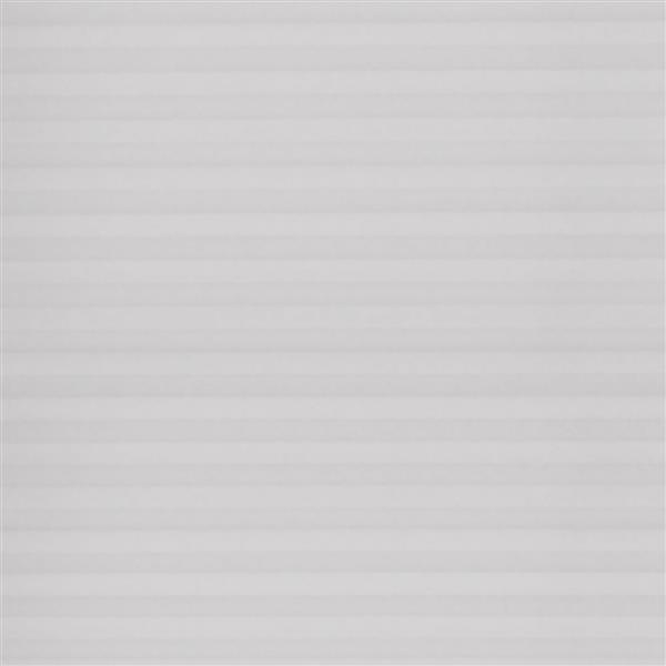 Store alvéolaire filtrant , 59,5 po x 48 po, polyester, gris