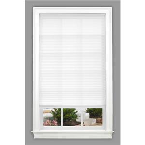 allen + roth Light Filtering Shade - 45.5" x 48" - Polyester - White