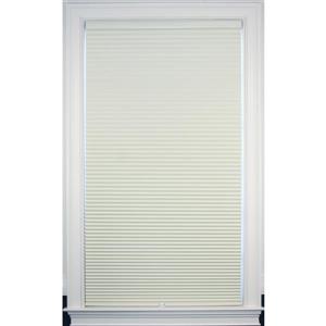 allen + roth Blackout Cellular Shade- 36-in x 64-in- Polyester- Creme/White