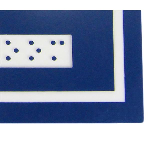 Signalisation standard de toilettes, hommes et handicapés