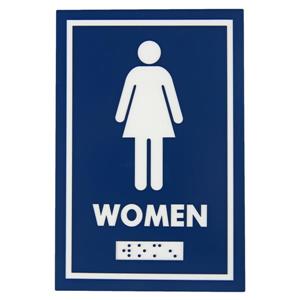 Signalisation standard de toilettes, femmes