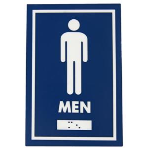 Signalisation standard de toilettes, hommes