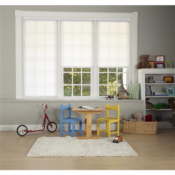 allen + roth Light Filtering Cellular Shade - 72-in X 72-in - White