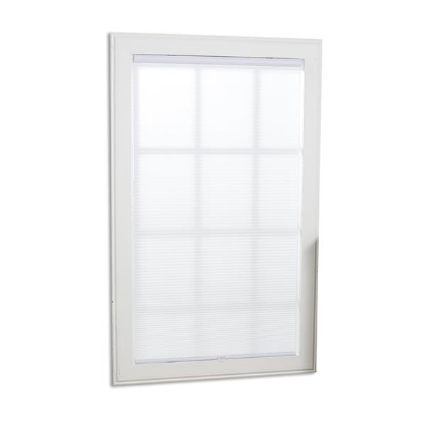 allen + roth Light Filtering Cellular Shade - 72-in X 72-in - White