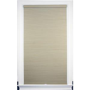 allen + roth Blackout Cellular Shade- 61.5" x 64"- Polyester - Sand-White